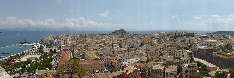 Corfu Old Town - Panorama